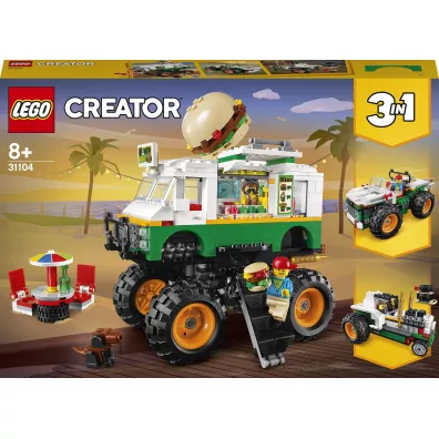 LEGO Creator Monster truck z burgerami 31104