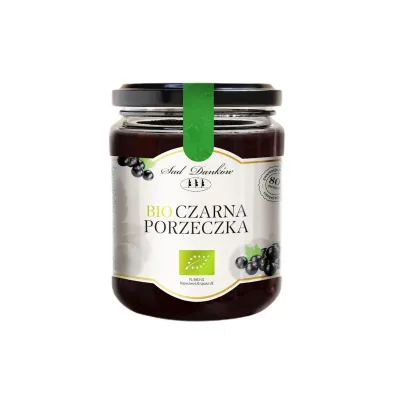 Sad Dank�w D�em z czarnej porzeczki bez dodatku cukru 260 g Bio