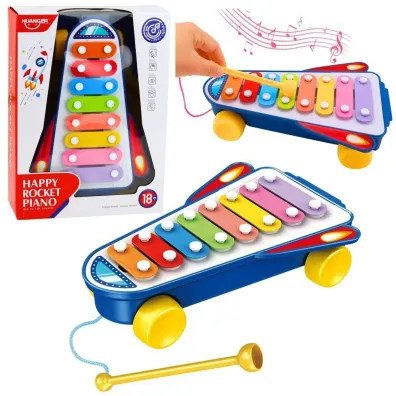 LeanToys Cymba�ki rakieta na k�kach
