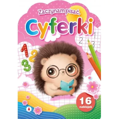 Ksi��ka edu. A4  Naklejki Zaczynam pisa�. Cyferki SKRZAT 077117