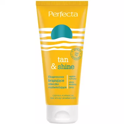 Perfecta Tan & Shine mleczko do ciaa 200 ml
