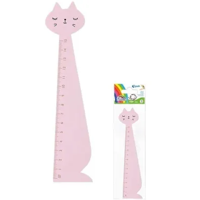 Fiorello Linijka drewniana kot r�owy 15 cm