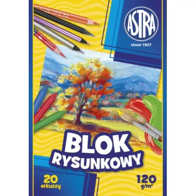 Astra Blok rysunkowy A4 20 kartek