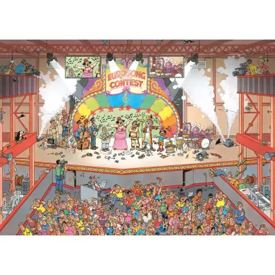 Puzzle 1000 el. Konkurs Piosenki Europejskie Jumbo