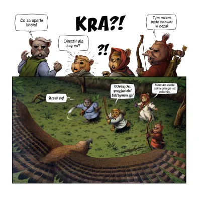 Komiks ukrai�ski Na gruzach imperium olbrzym�w. Ksi���ca Wola. Tom 2