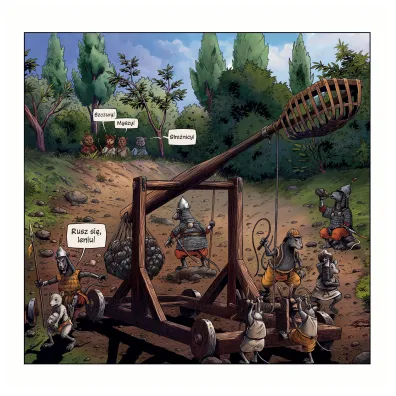 Komiks ukrai�ski Na gruzach imperium olbrzym�w. Ksi���ca Wola. Tom 2