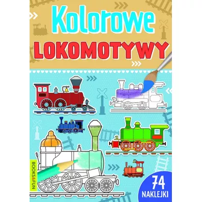 Kolorowe lokomotywy