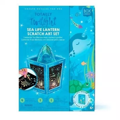Zestaw kreatywny zdrapka Lampion Ocean Box Candiy