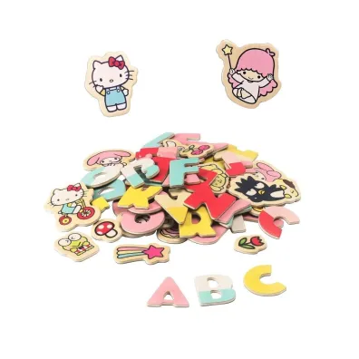 Magnetyczne literki i obrazki Hello Kitty Micki