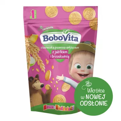 winka Peppa Ciasteczka pszenno-orkiszowe z jabkiem i brzoskwini po 1 roku ycia 150 g
