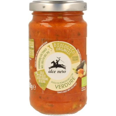 Alce Nero Sos pomidorowy z warzywami (verdure) 350 g Bio