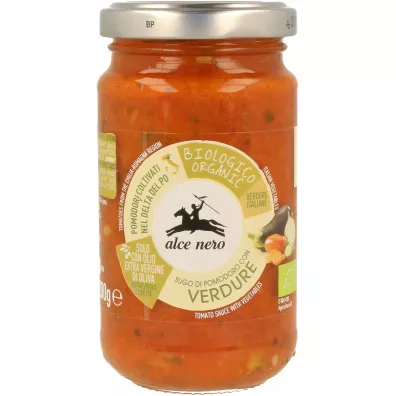 Alce Nero Sos pomidorowy z warzywami (verdure) 350 g Bio