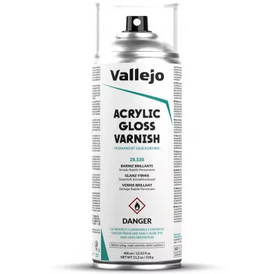 Vallejo: 28.530 - Acrylic Gloss Varnish Spray 400ml