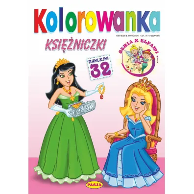 Ksi�niczki. Kolorowanka - Ernest B��dowski, W�odzimierz Kruszewski