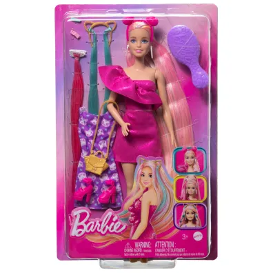 Barbie. Lalka Zabawa w�osami JDC85 Mattel
