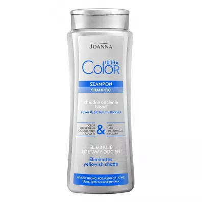 Joanna Ultra Color szampon nadajcy platynowy odcie do wosw blond i rozjanianych 400 ml