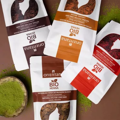 Orientana Henna do w�os�w orzech laskowy 50 g