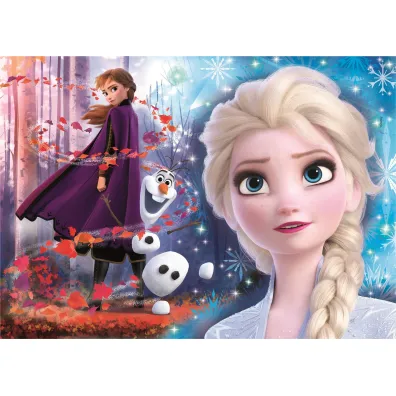 Puzzle 2x60 el. SuperColor. Frozen 2 Clementoni