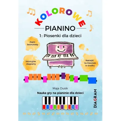 Kolorowe Pianino 1. Piosenki dla dzieci - Maja  Dusik