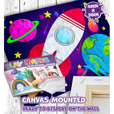 Panta Plast Obraz do wyklejania plastelin� wz�r kosmos