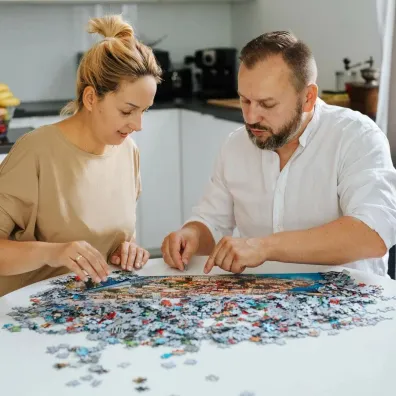 Puzzle 500 el. Stary Most w Mostarze, Bo�nia i Hercegowina Trefl