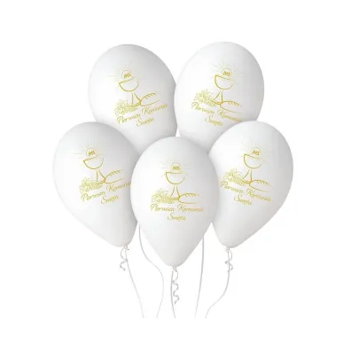 Godan Balony premium Komunia kielich 30cm 5 szt.