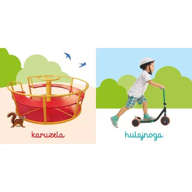 Powiedz co to? W parku