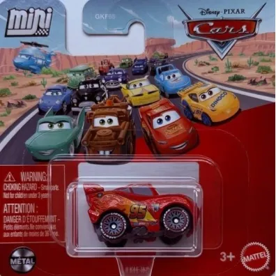 Cars Auta Mikroauto filmowych metalowych Mattel