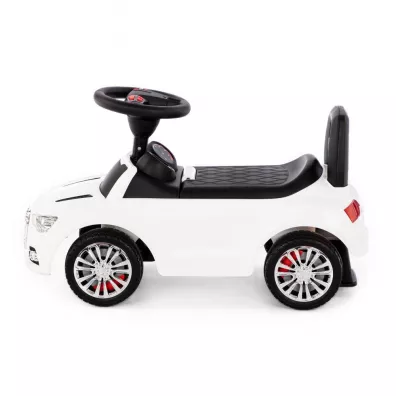 Polesie 84552 Samochd-jedzik SuperCar Nr2 z sygnaem dwikowym (biay)