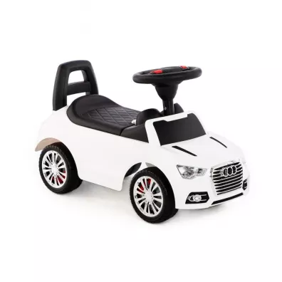 Polesie 84552 Samochd-jedzik SuperCar Nr2 z sygnaem dwikowym (biay)