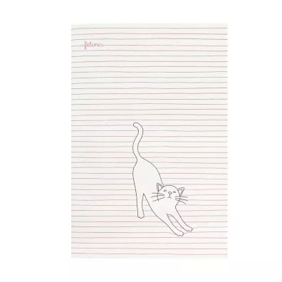 Santoro �redni Notatnik - Stay Pawsitive (Pink)