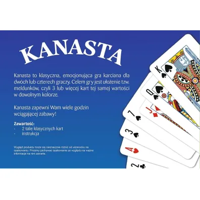 Gra karciana Kanasta Trefl