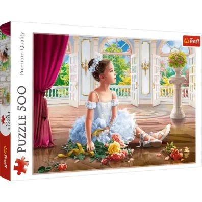 Puzzle 500 el. Ma�a baletnica Trefl