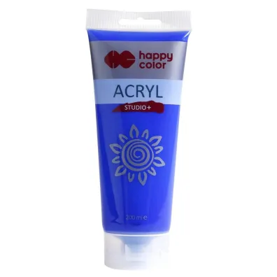 Happy Color Farba akrylowa Studio 200ml ultramaryna