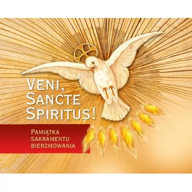 Veni Sancte Spiritus. Pamitka bierzmowania - czer