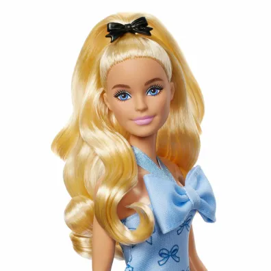 Barbie Fashionistas. Lalka w sukience niebieska Mattel