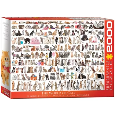 Puzzle 2000 el. The World of Cats Eurographics