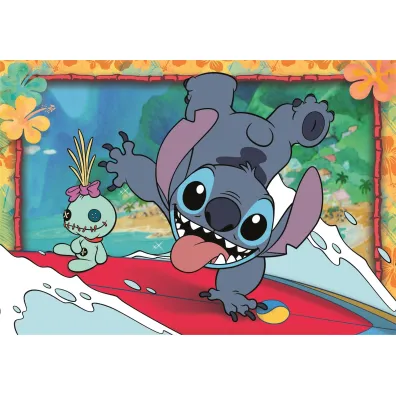 Puzzle 2x20 el. SuperColor. Stitch Clementoni
