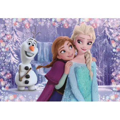 Puzzle 2x20 el. SuperColor. Frozen Clementoni
