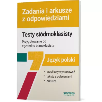 J�zyk polski. Testy si�dmoklasisty. Zadania i arkusze - Katarzyna  B�benek