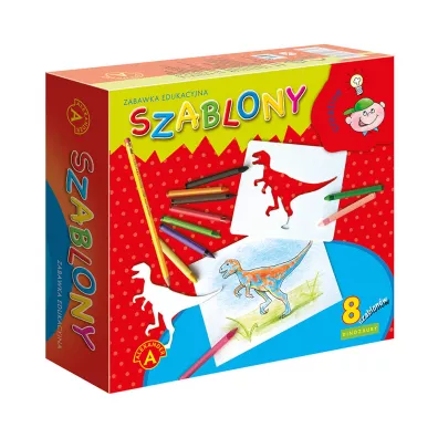 Szablony dinozaury Alexander