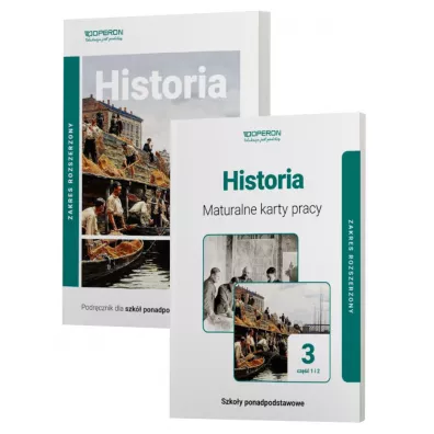 Historia 3. Podr�cznik cz�� 1 i maturalne karty pracy cz�� 1-2. Zakres rozszerzony. Szko�a ponadpodstawowa - Janusz Ustrzycki, Miros�aw Ustrzycki