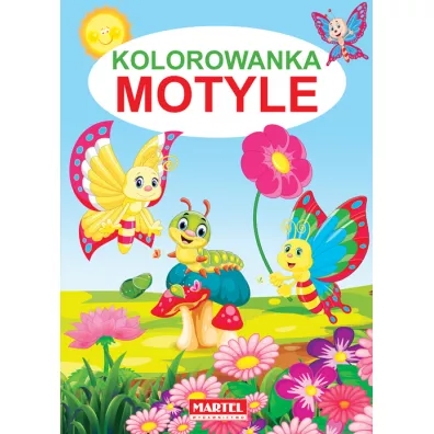 Motyle. Kolorowanka - Jarosaw ukowski, Hubert  Wodarczyk