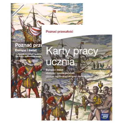 Pakiet Pozna� przesz�o��. Europa i �wiat. Podr�cznik i Karty pracy ucznia do historii i spo�ecze�stwa dla liceum og�lnokszta�c�ce i technikum - Karol K�odzi�ski, Tomasz Krzemi�ski, Tomasz Ma�kowski