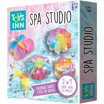 wiecce kule do kpieli Spa Studio Flower STnux