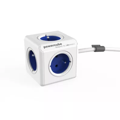 Allocacoc PowerCube Extended 1,5 m BLUE