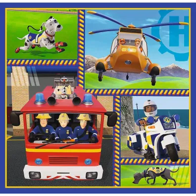 Puzzle 3w1 (20+36+50 el.) Dzie� Stra�aka Sama Trefl