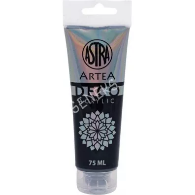Astra Farba akrylowa Deco Artea w tubie czarna 75ml