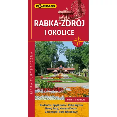 Mapa turystyczna Rabka-Zdr�j i okolice 1:40000