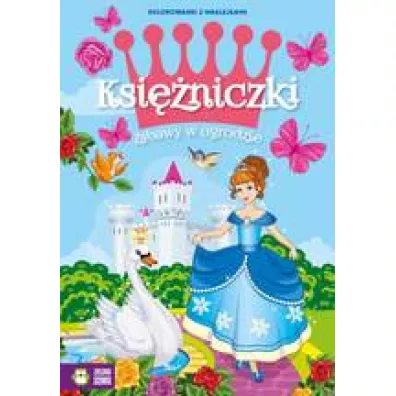 Ksiniczki. Zabawy w ogrodzie - Marzena wik